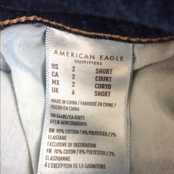 American Eagle jeans. Size 2 short. - Picture 2 of 6